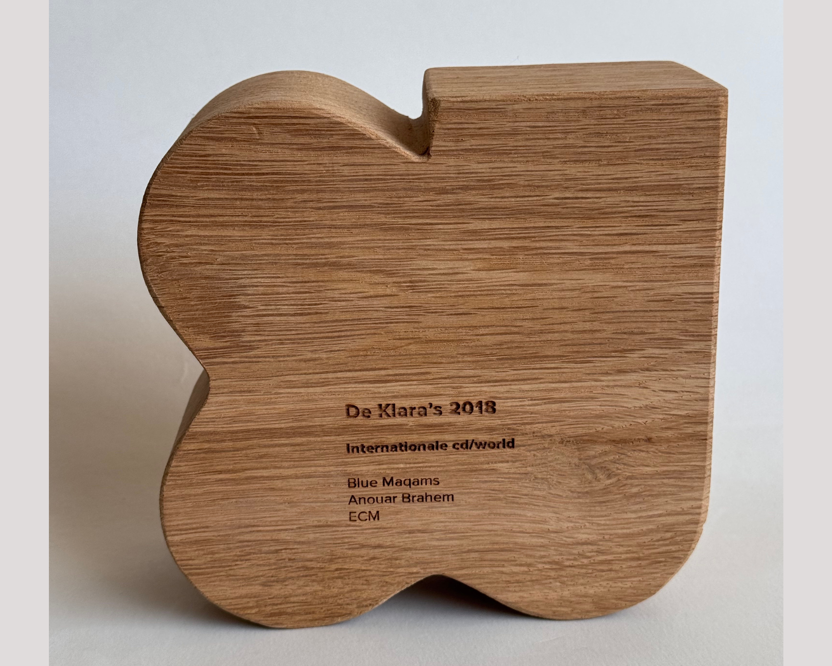 "Blue Maqams" Wins the Klara Award for Best International World Music